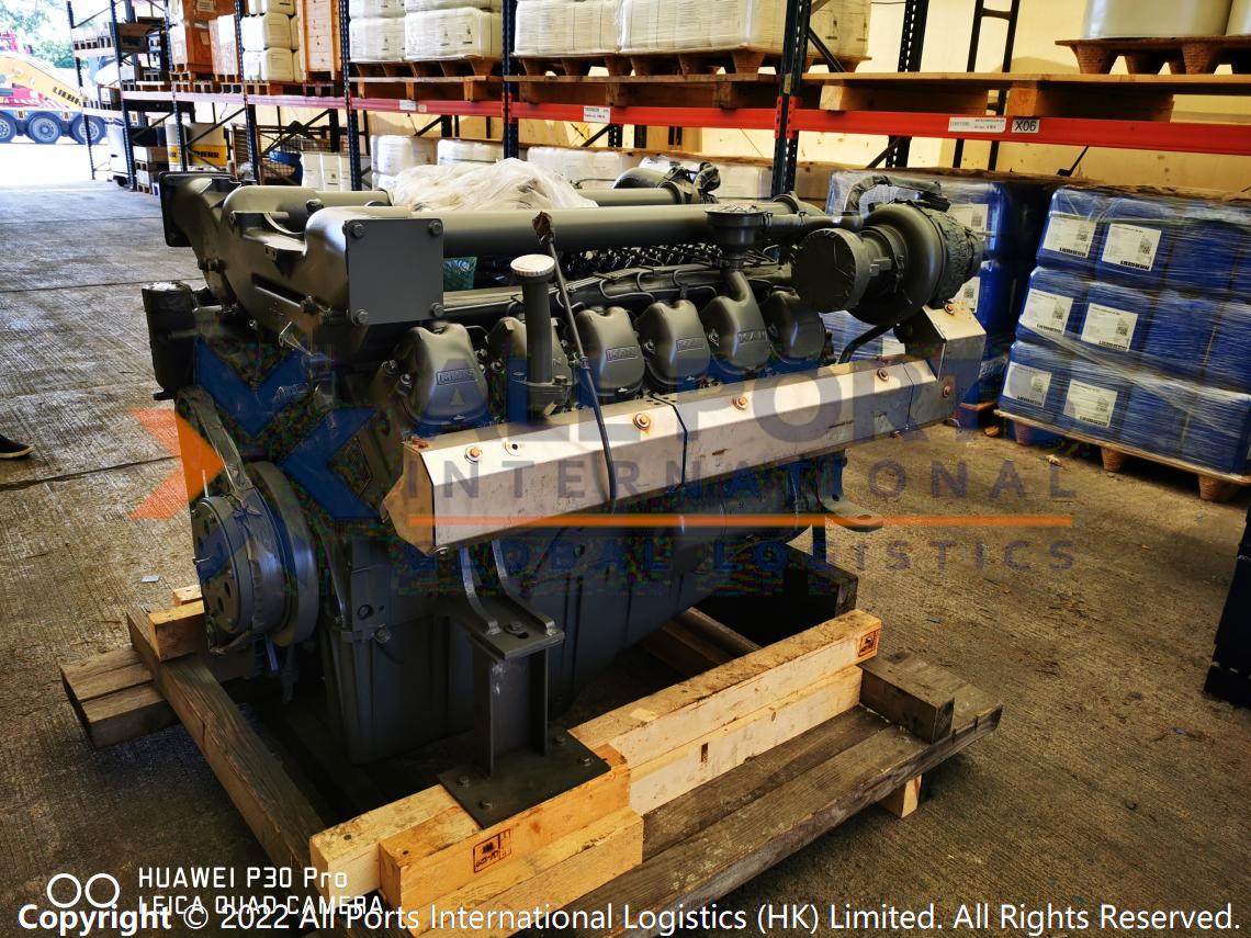 LIEBHERR Crawler Crane Engine Shipment